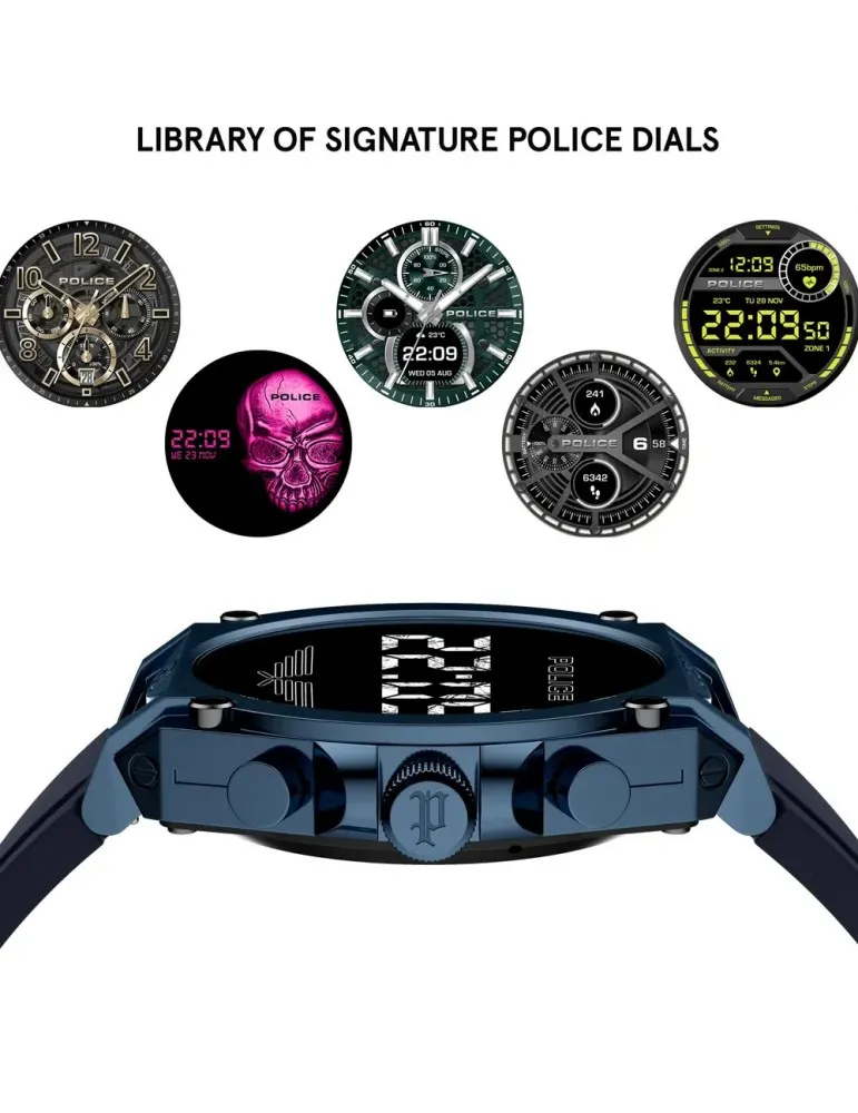 Reloj Smartwatch Police Hombre MyAvatar Azul