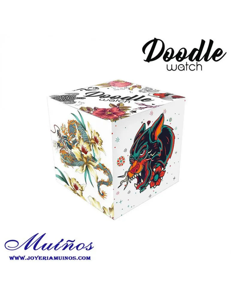 Reloj Tatuaje Calaveras Piratas