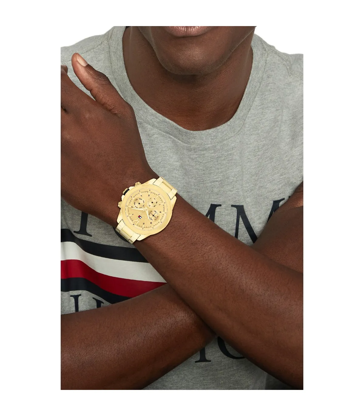 RELOJ TOMMY HILFIGER HOMBRE LARS DORADO  1792060