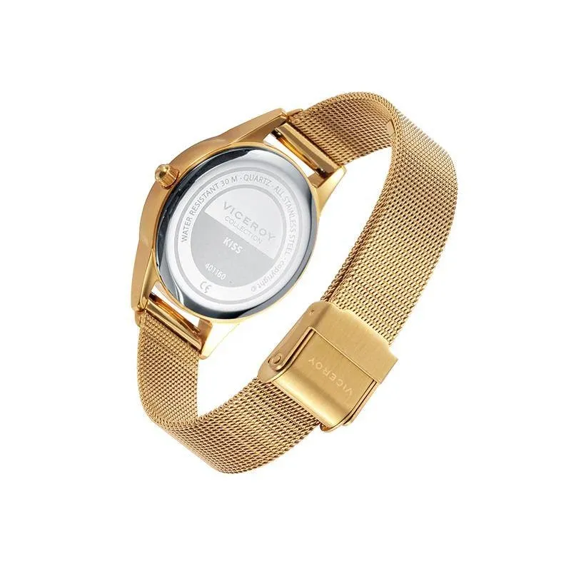 RELOJ VICEROY KISS DORADO 40116067