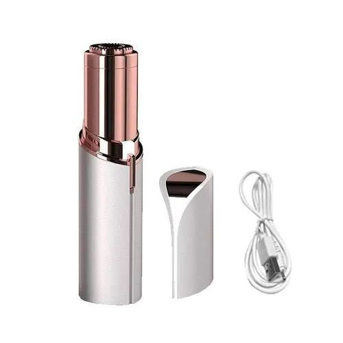 Removedor de vello facial recargable
