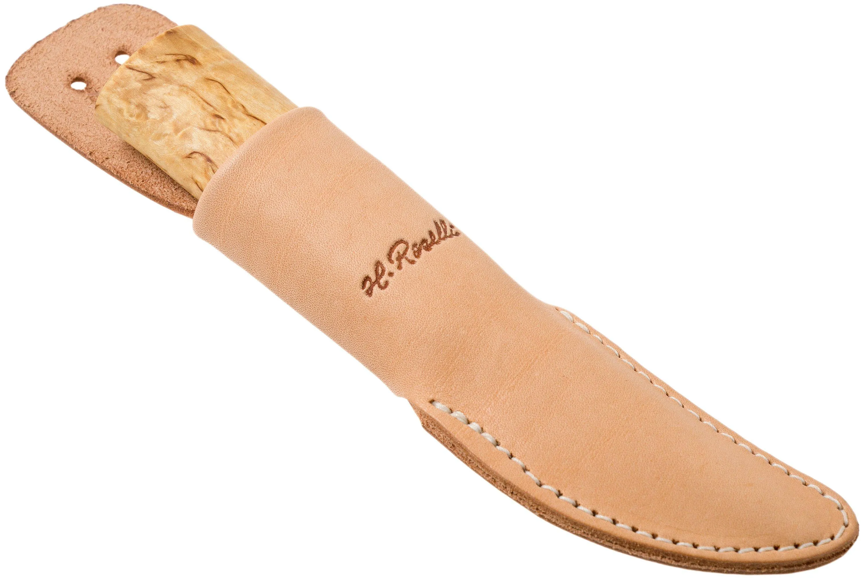 Roselli Grandmother Knife R130 funda de cuero, cuchillo de exterior