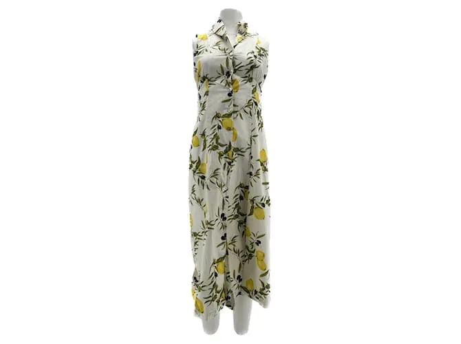 ROUJE Vestidos T.FR 36 Algodón Blanco 