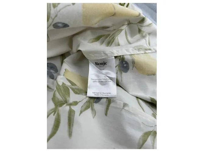 ROUJE Vestidos T.FR 36 Algodón Blanco 