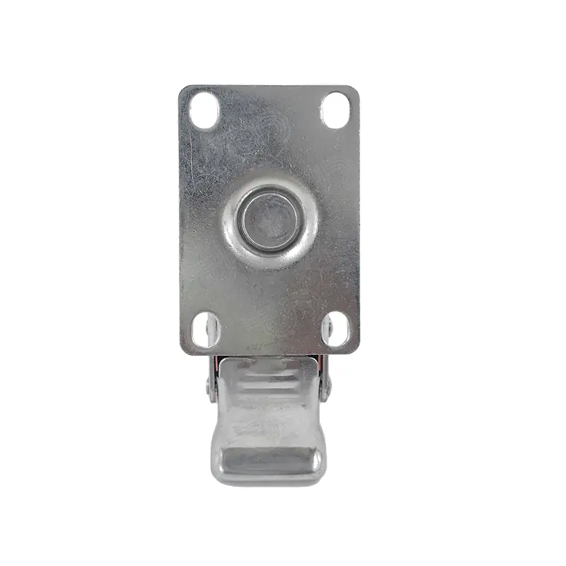 Rueda de PVC Giratoria Surtek RV10B 4 PULG 90 KG CON FRENO