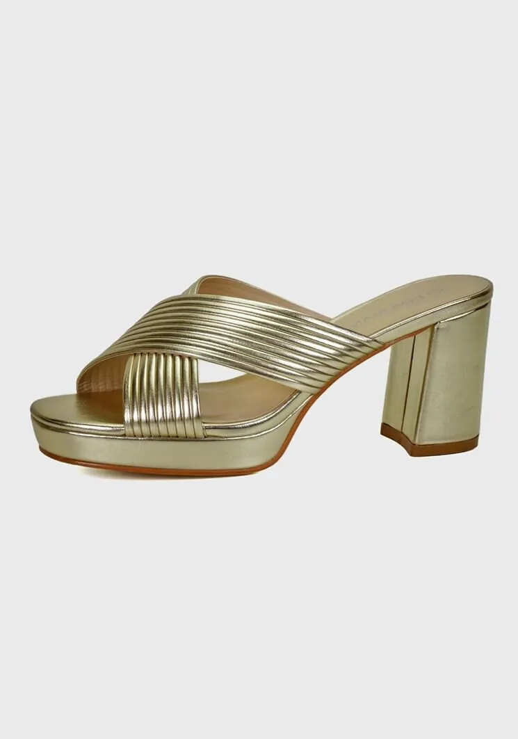 Sandalia Ging Dorado