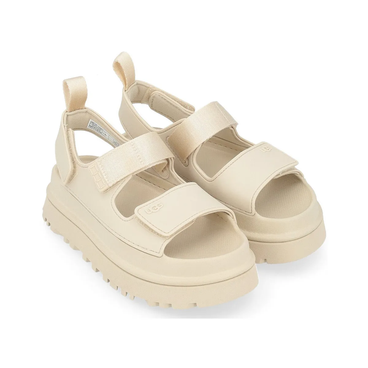 Sandalia GoldenGlow en beige