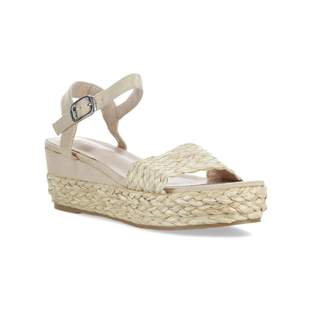 Sandalia Mujer Geeps Beige