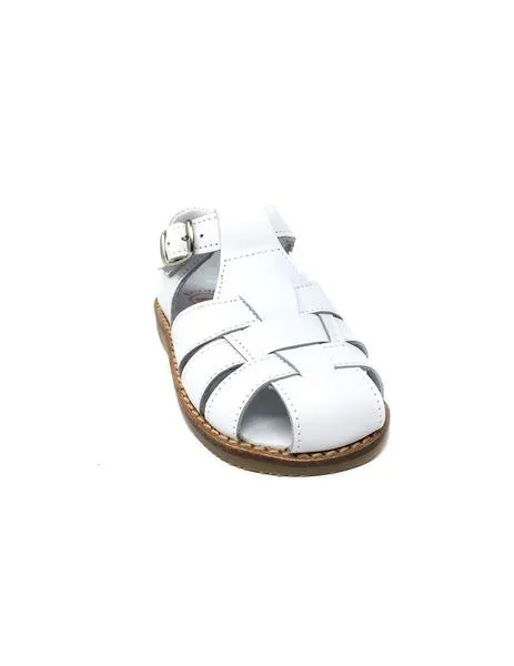 sandalia napa blanco