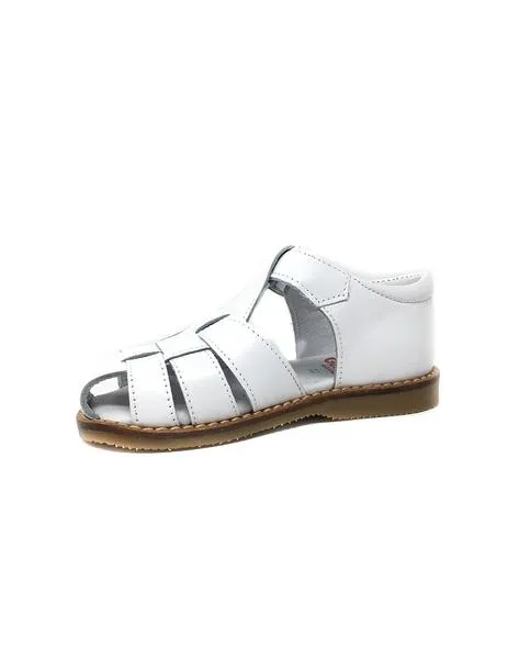 sandalia napa blanco