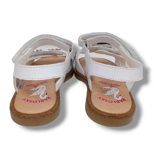 Sandalia Pablosky Abierta 029600 BLANCO CORDONETS