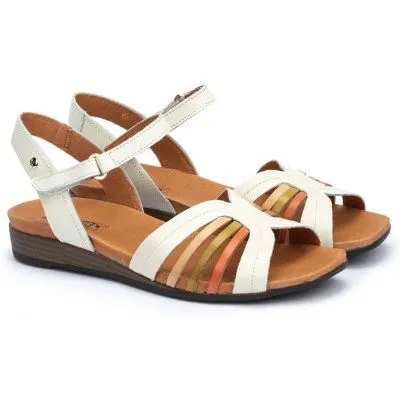 Sandalia pikolinos ibiza tiras colores