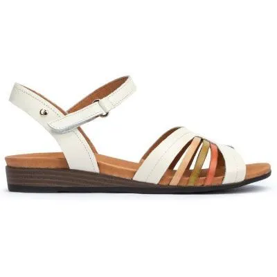 Sandalia pikolinos ibiza tiras colores