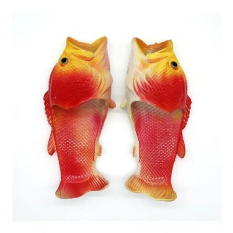 SANDALIAS DE PLAYA DE MODA PARA MUJERES, HOMBRES, ZAPATOS PLANOS DE VERANO, SANDALIAS SUAVES DE LANGOSTA DE 15 CM28 CM, ZAPATIL