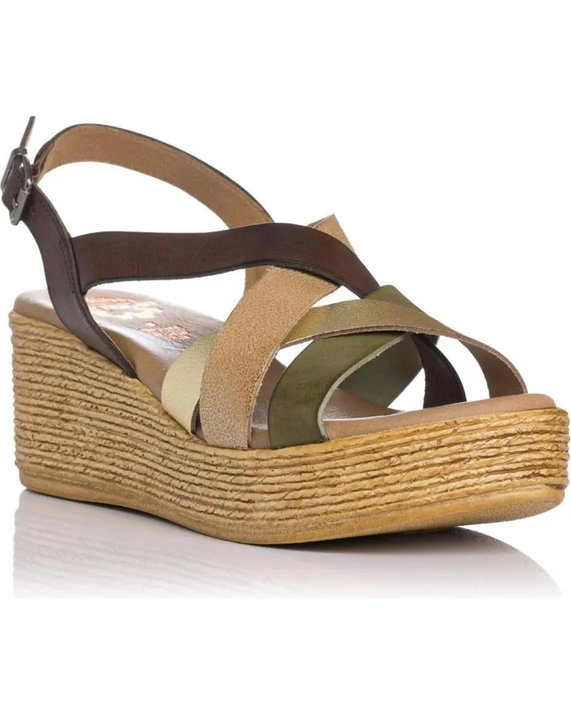 Sandalias PORRONET  de Mujer CUNAS 2964 MOKA  MARRóN