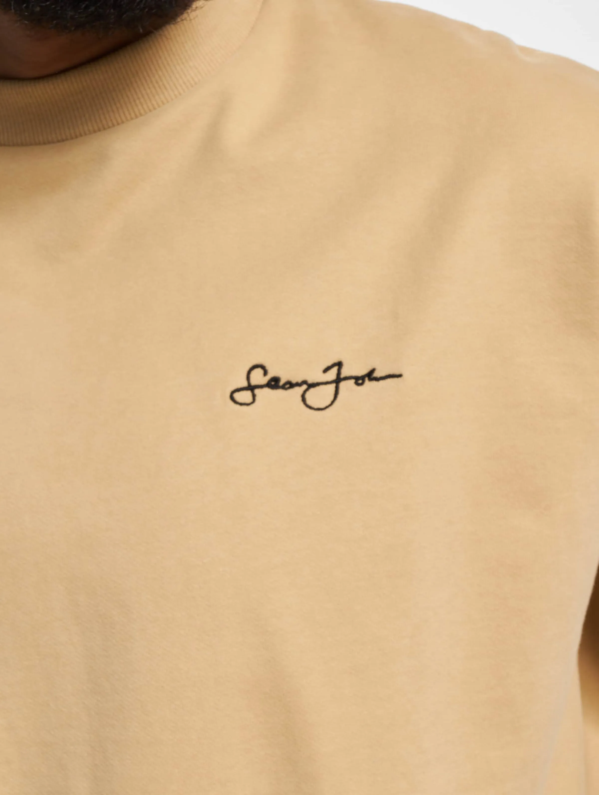 SEAN JOHN JM2330211 SJ SCRIPT LOGO RETRO BACKPRINT CREW
