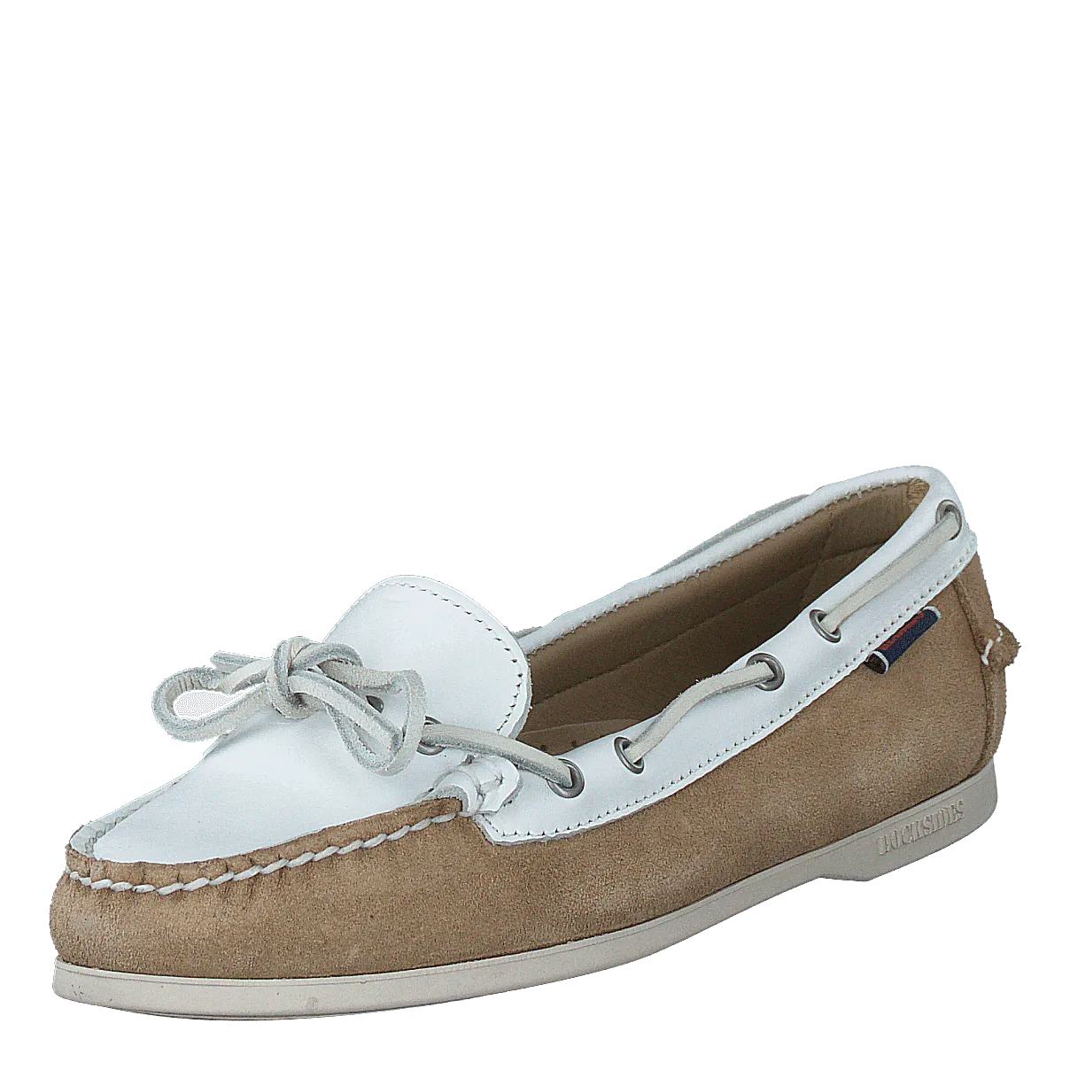 SEBAGO ZAPATOS NINA SUEDE LEA W LTBEIGEWHITE