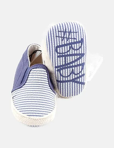 Sfera Zapatilla azul con rayas