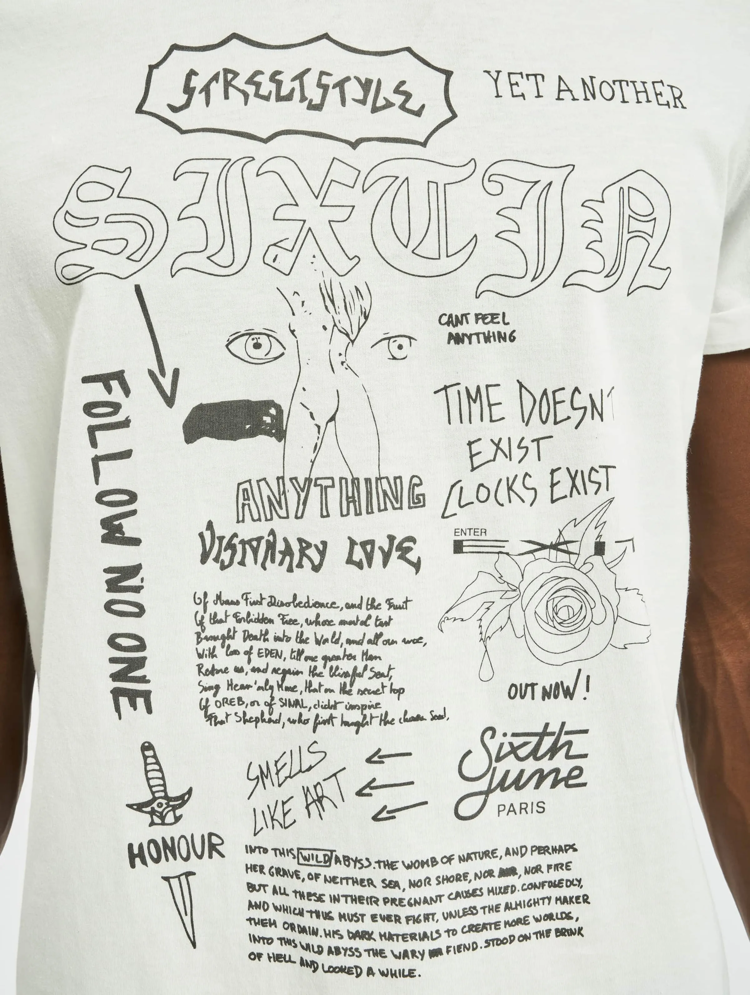 Sixth June Graffiti Print