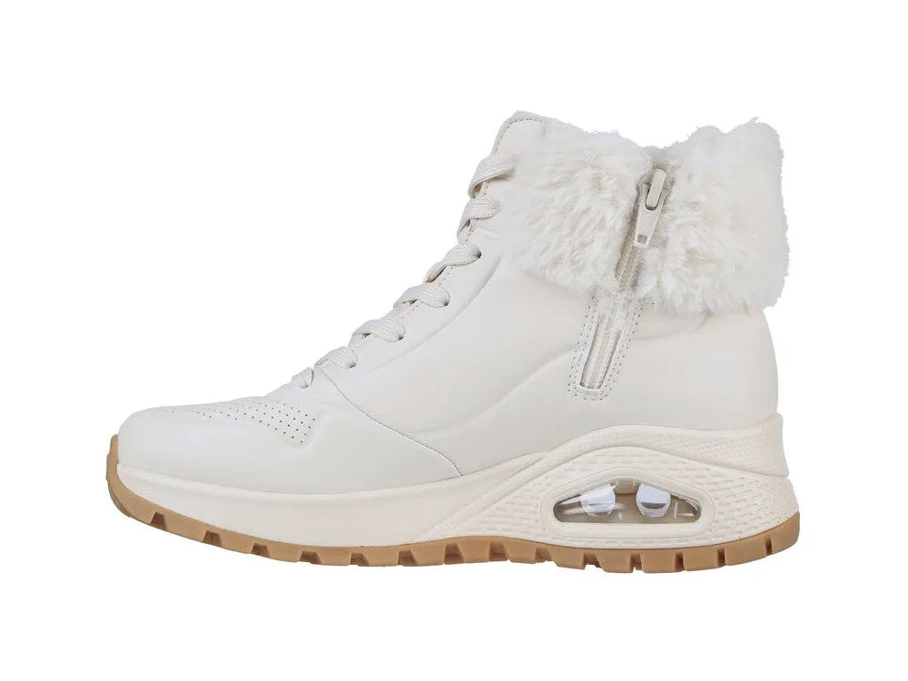 SKECHERS BOTA MUJER SKECHERS UNO RUGGED  FALL AIR 167274 NATURAL BEIGE