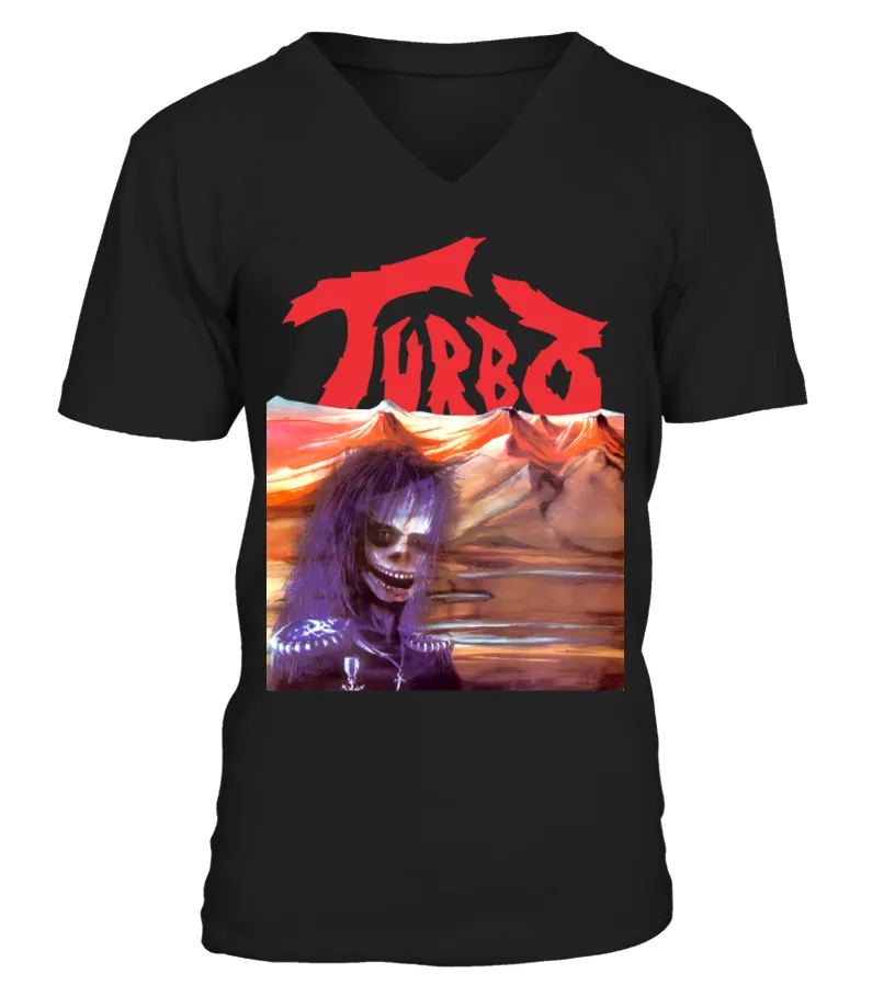 SPMT  TURBO  KAWALERIA SZATANA BK CAMISETA CUELLO EN V UNISEX
