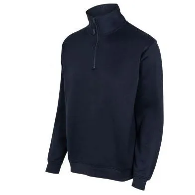 SUDADERA 105702 CREMALLERA AZUL NAVY TS