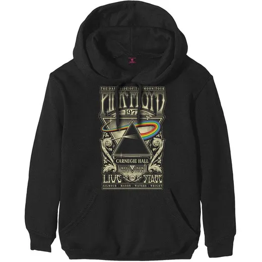 Sudadera con capucha Pink Floyd unisex: Carnegie Hall Poster