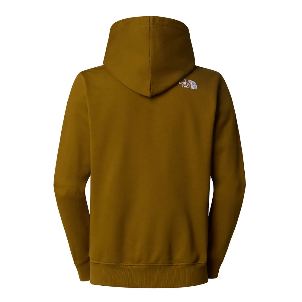 Sudadera Marrón The North Face Drew Peak Pullover Hoodie Moss Green M