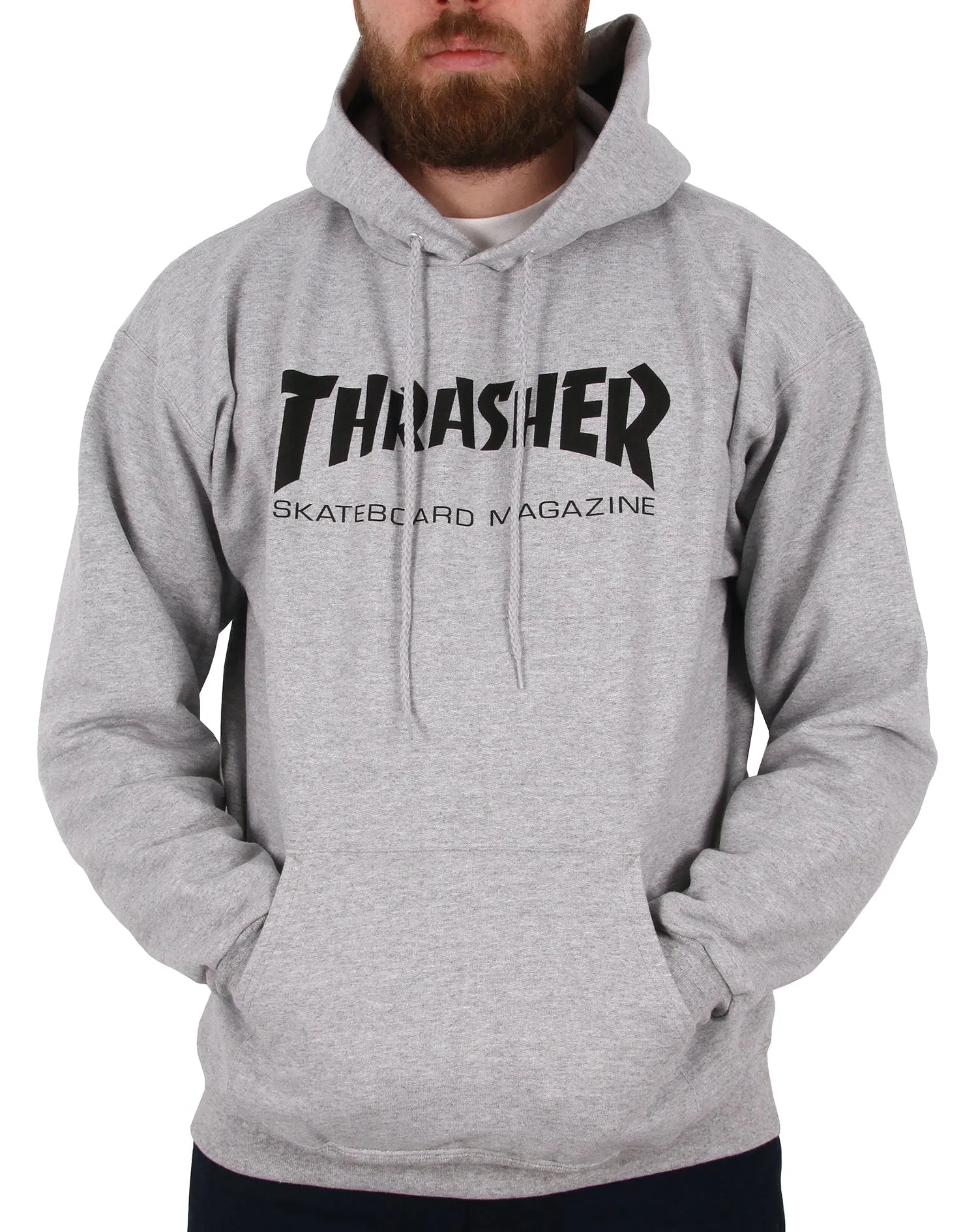 Sudadera THRASHER Hombre con capucha Skate Mag Hoodie Gray Ref. 113103 Gris clara logo negro