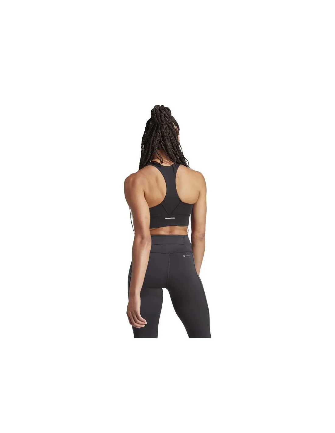 Sujetador Deportivo adidas Essentials Run Ms Pkt Mujer Negro