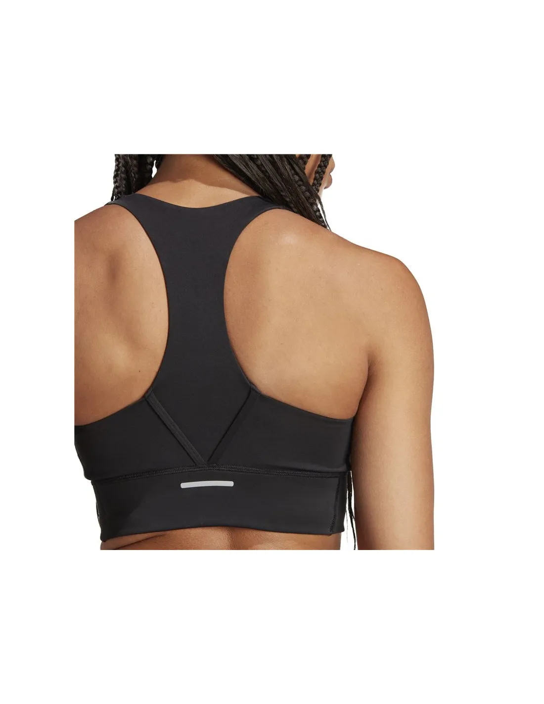 Sujetador Deportivo adidas Essentials Run Ms Pkt Mujer Negro