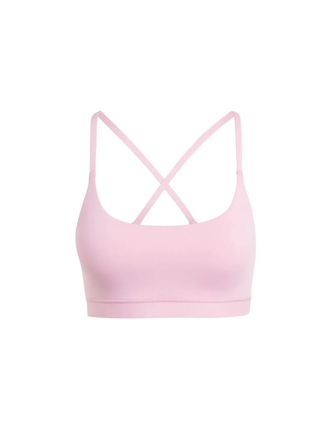 Sujetador Deportivo de Fitness adidas Essentials All Me Ls Mujer Rosa
