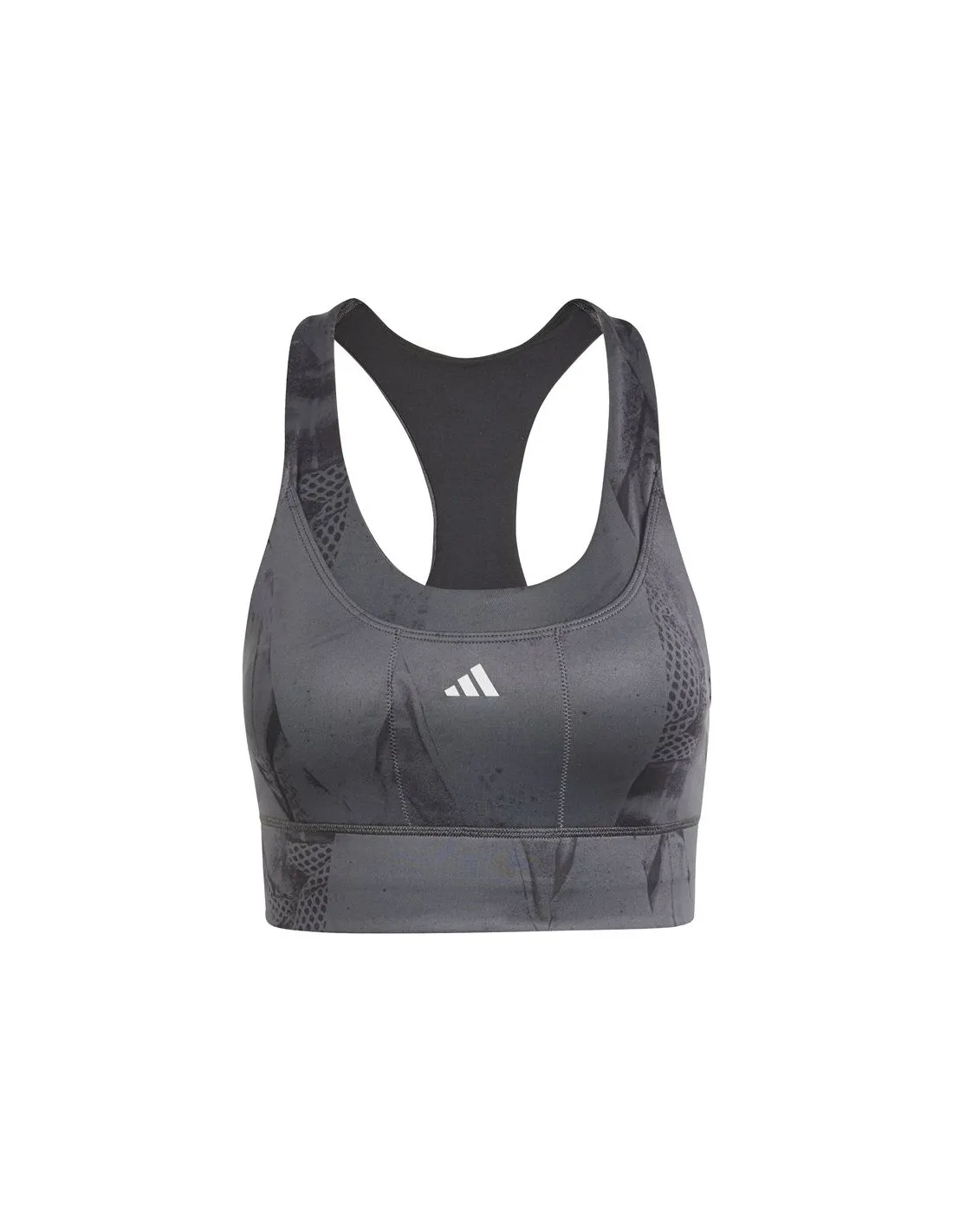 Sujetador Deportivo de Fitness adidas Essentials Run Ms Pkt Aop Mujer Carbon