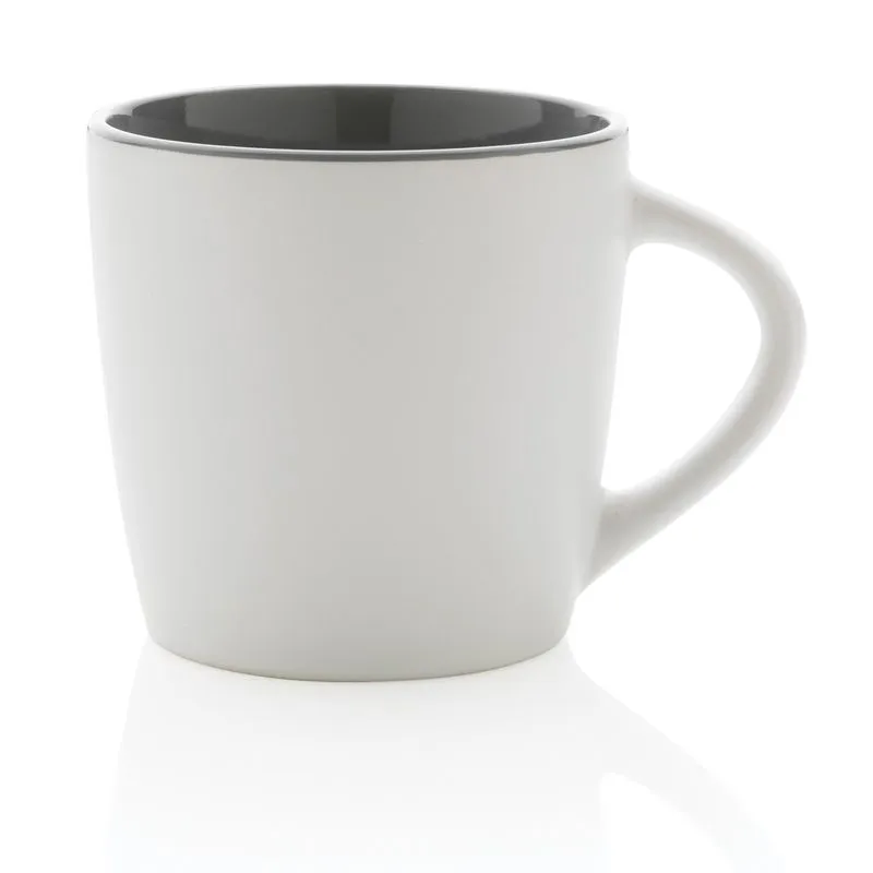 Taza promocional con interior de color Diol