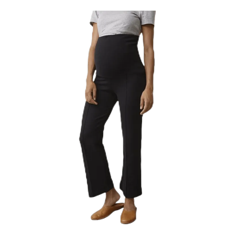 TETAS ONCEONNEVEROFF CROPPED PANTS BLACK
