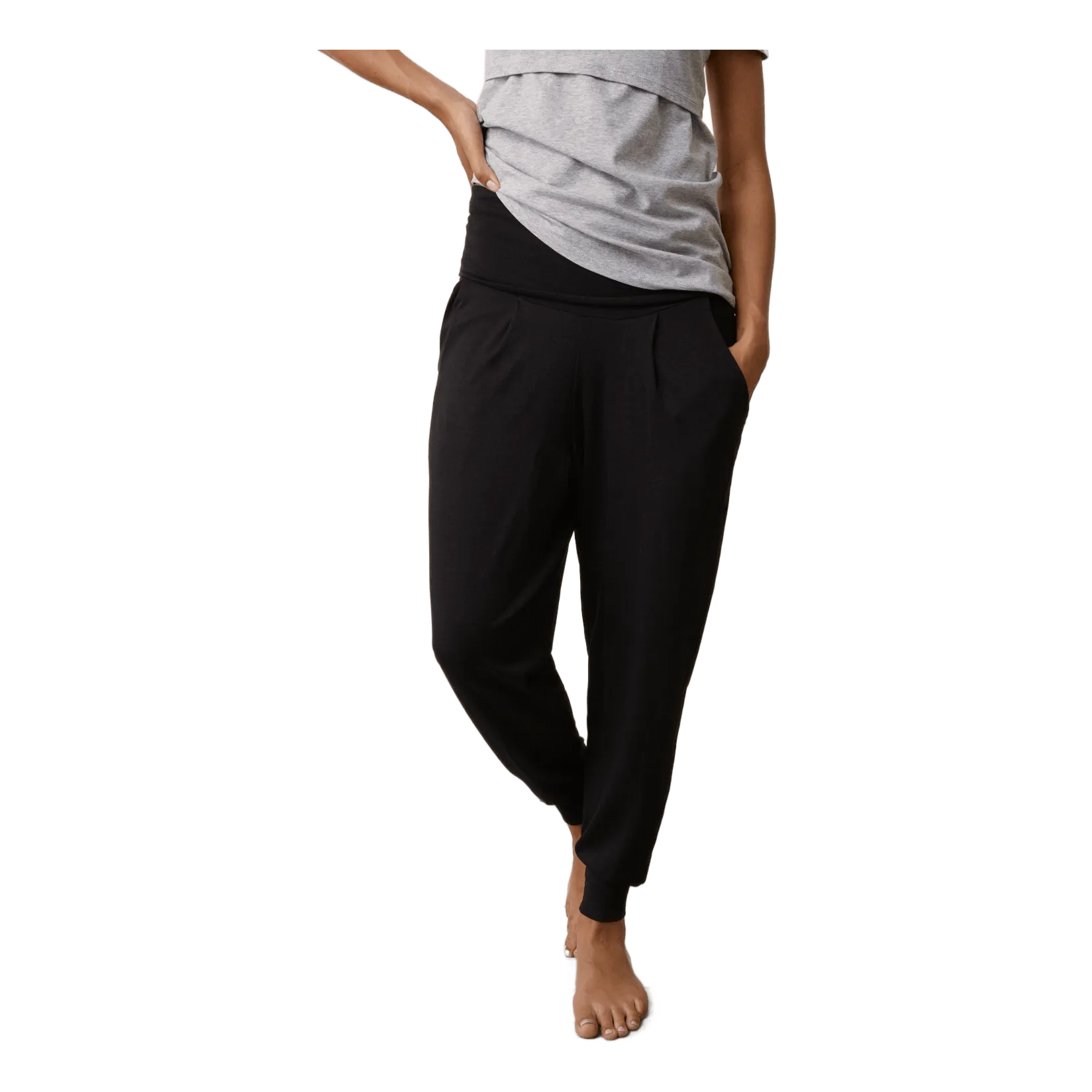 TETAS ONCEONNEVEROFF EASY PANTS BLACK