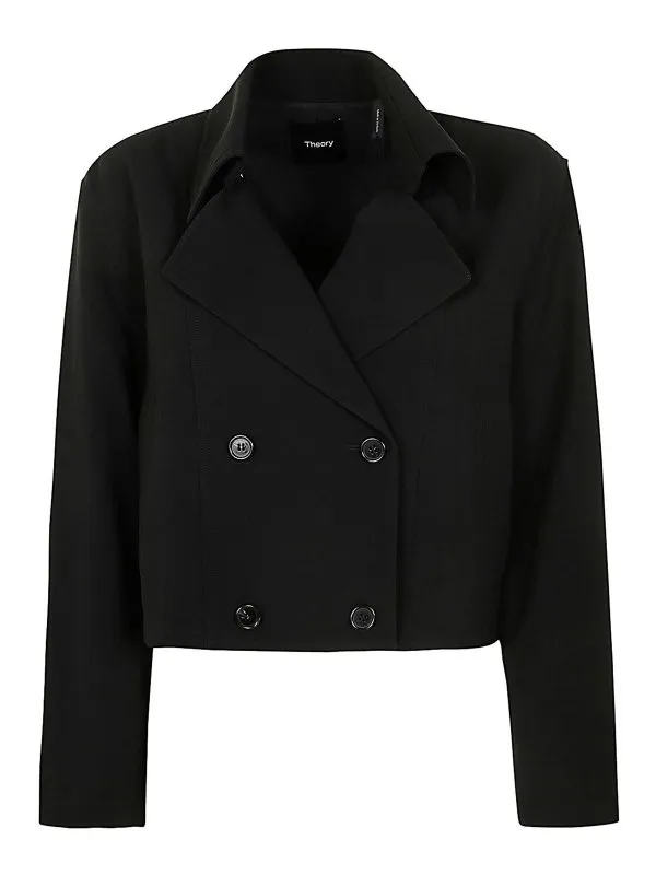THEORY GABARDINA  NEGRO
