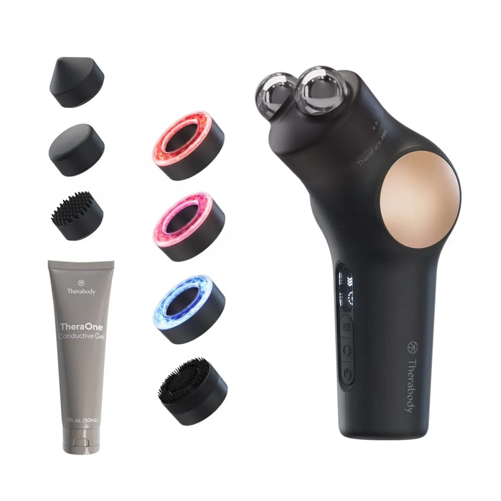 Therabody Masajeador Facial con Microcorriente Theraface Pro