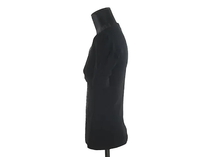 Thierry Mugler Camiseta Negro 