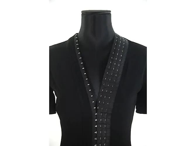 Thierry Mugler Camiseta Negro 