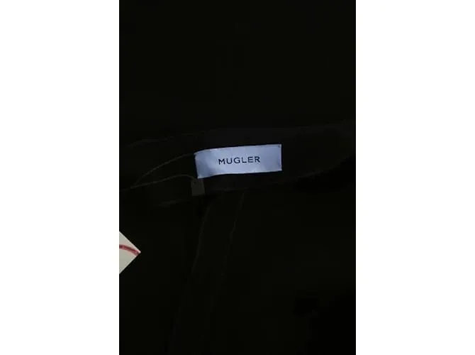 Thierry Mugler Camiseta Negro 