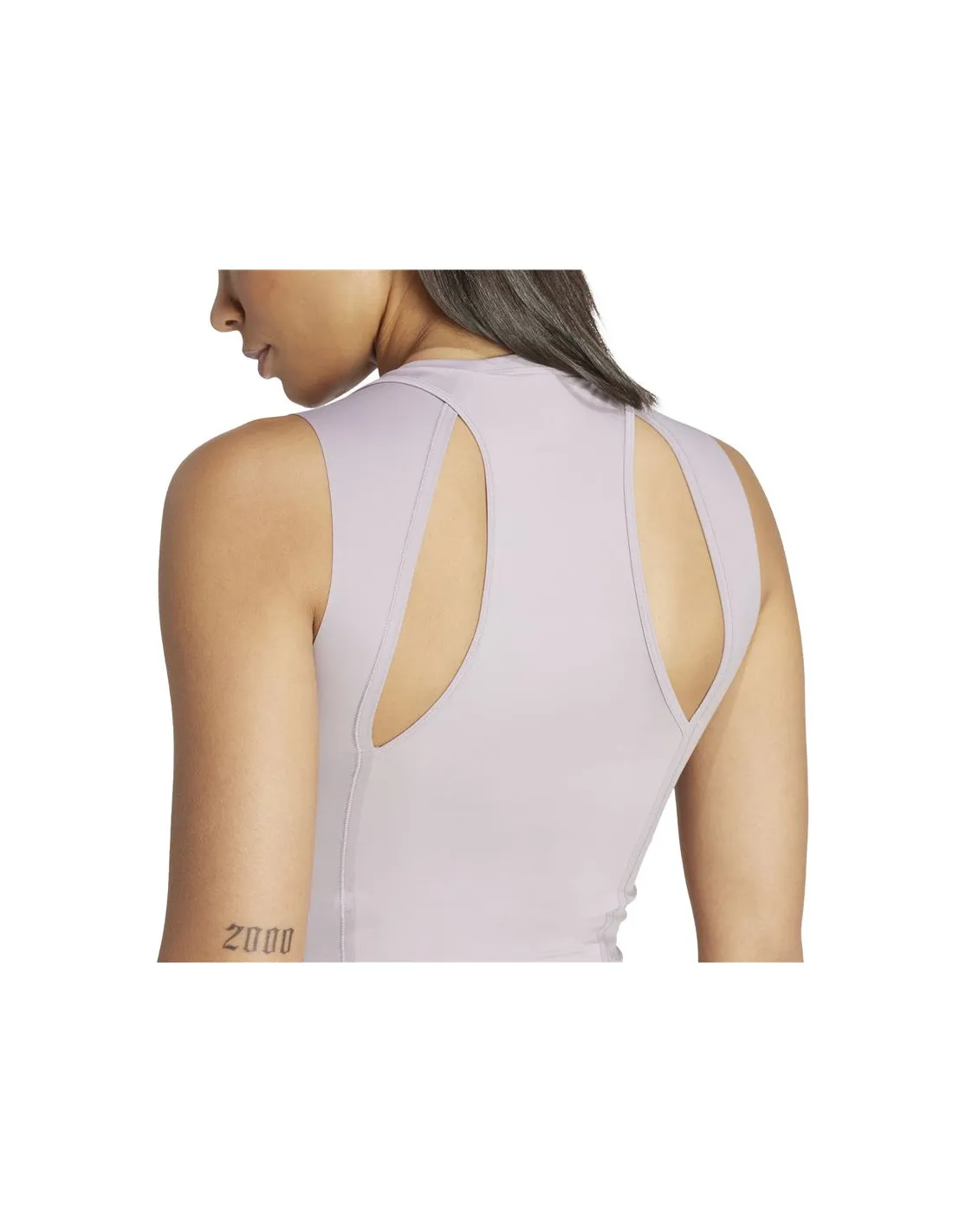 Top de Fitness adidas Essentials Elev Hiit Mujer Morado