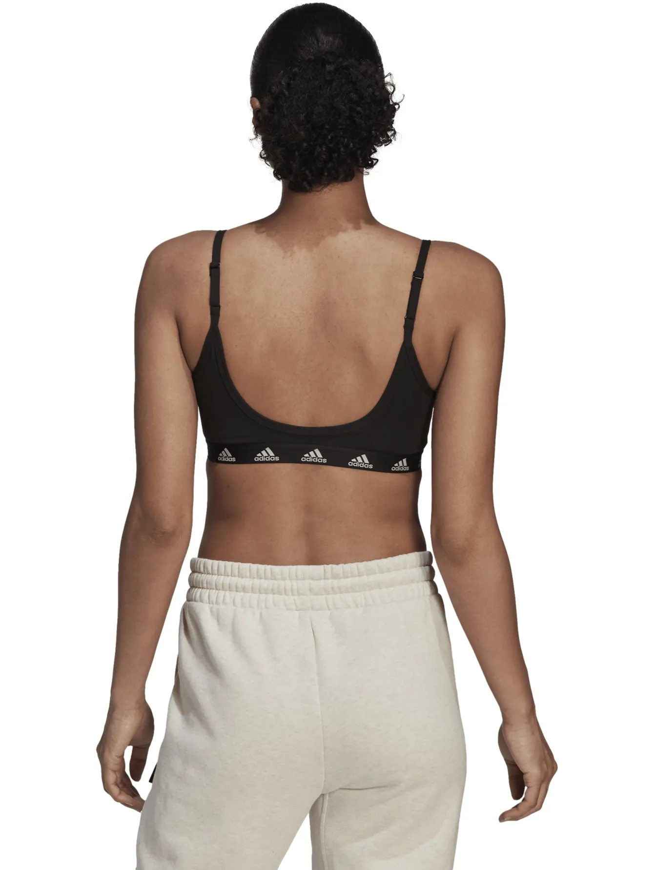 Top Deportivo Adidas Pureb Negro Para Mujer