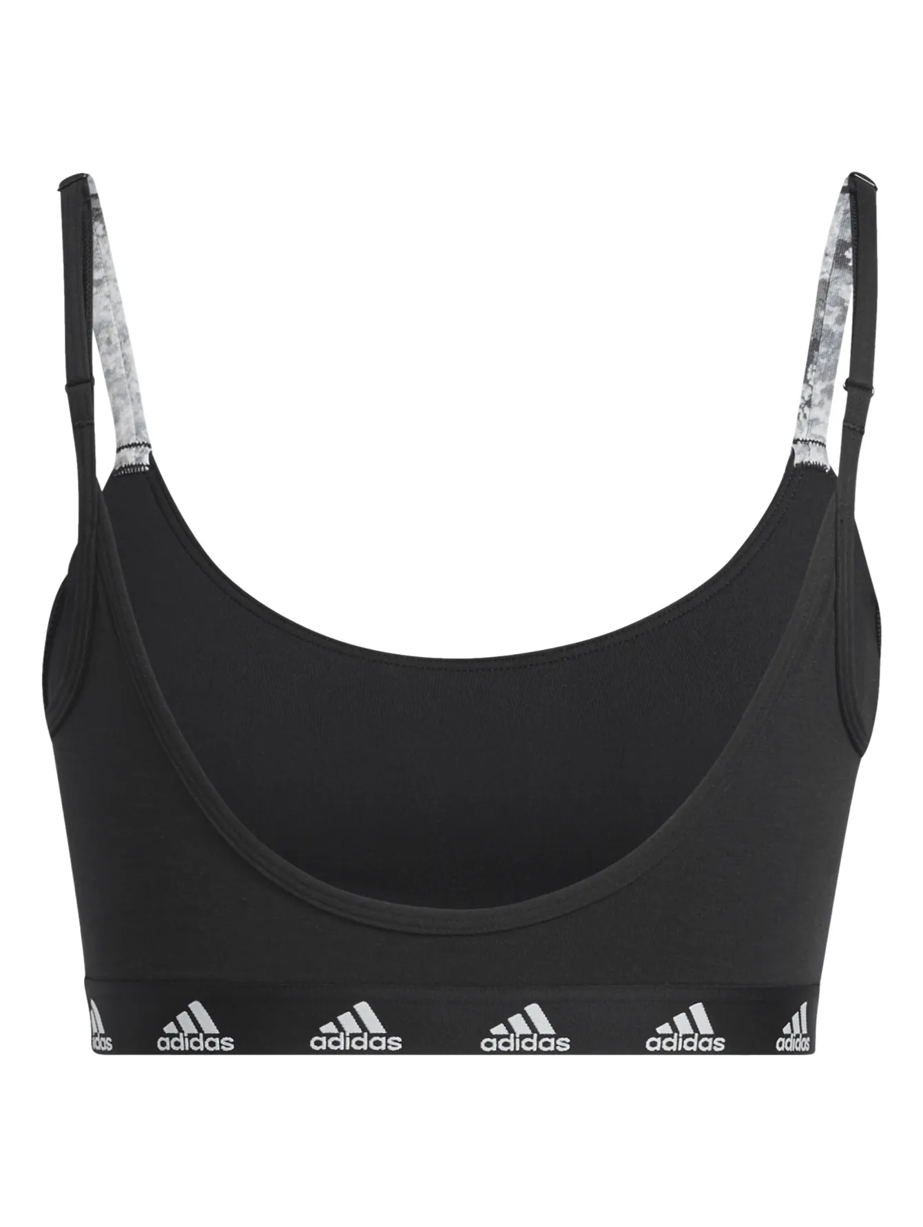 Top Deportivo Adidas Pureb Negro Para Mujer