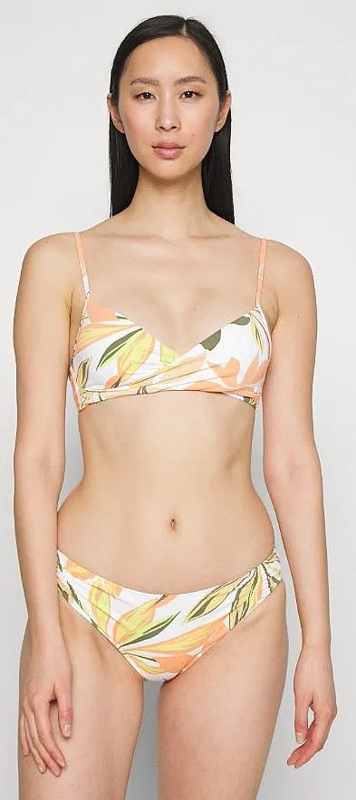 TRAJE DE BAñO ROXY PT BEACH CLASSICS WRAP SET  WBB9/BRIGHT WHITE SUBTLY SALTY FLAT  WOMEN´S