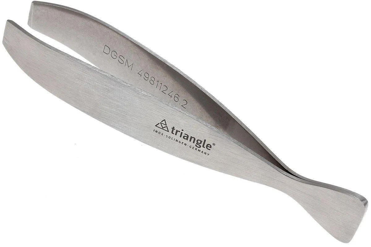 Triangle pinzas para limpiar pescado borde derecho, 13 cm, 50.486.13.02