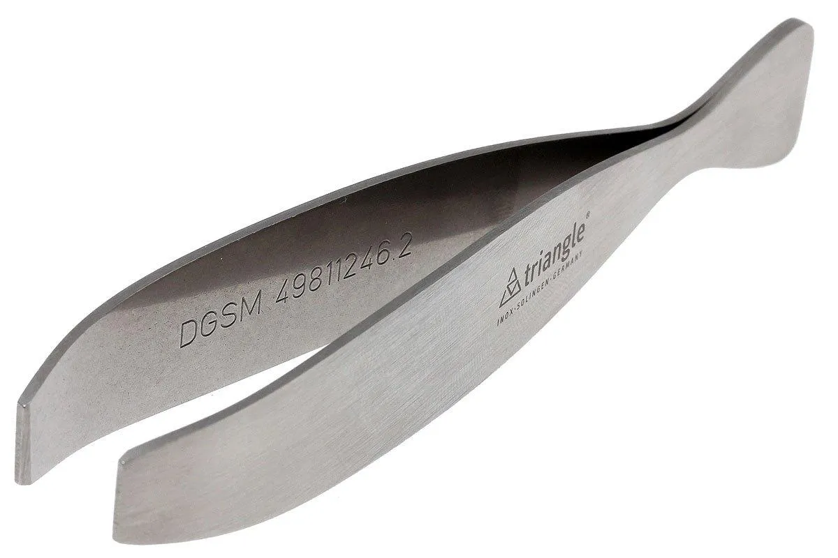 Triangle pinzas para limpiar pescado borde derecho, 13 cm, 50.486.13.02