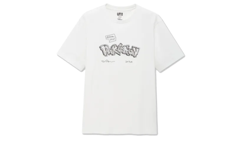 Uniqlo Daniel Arsham Crystal Logo Tee White