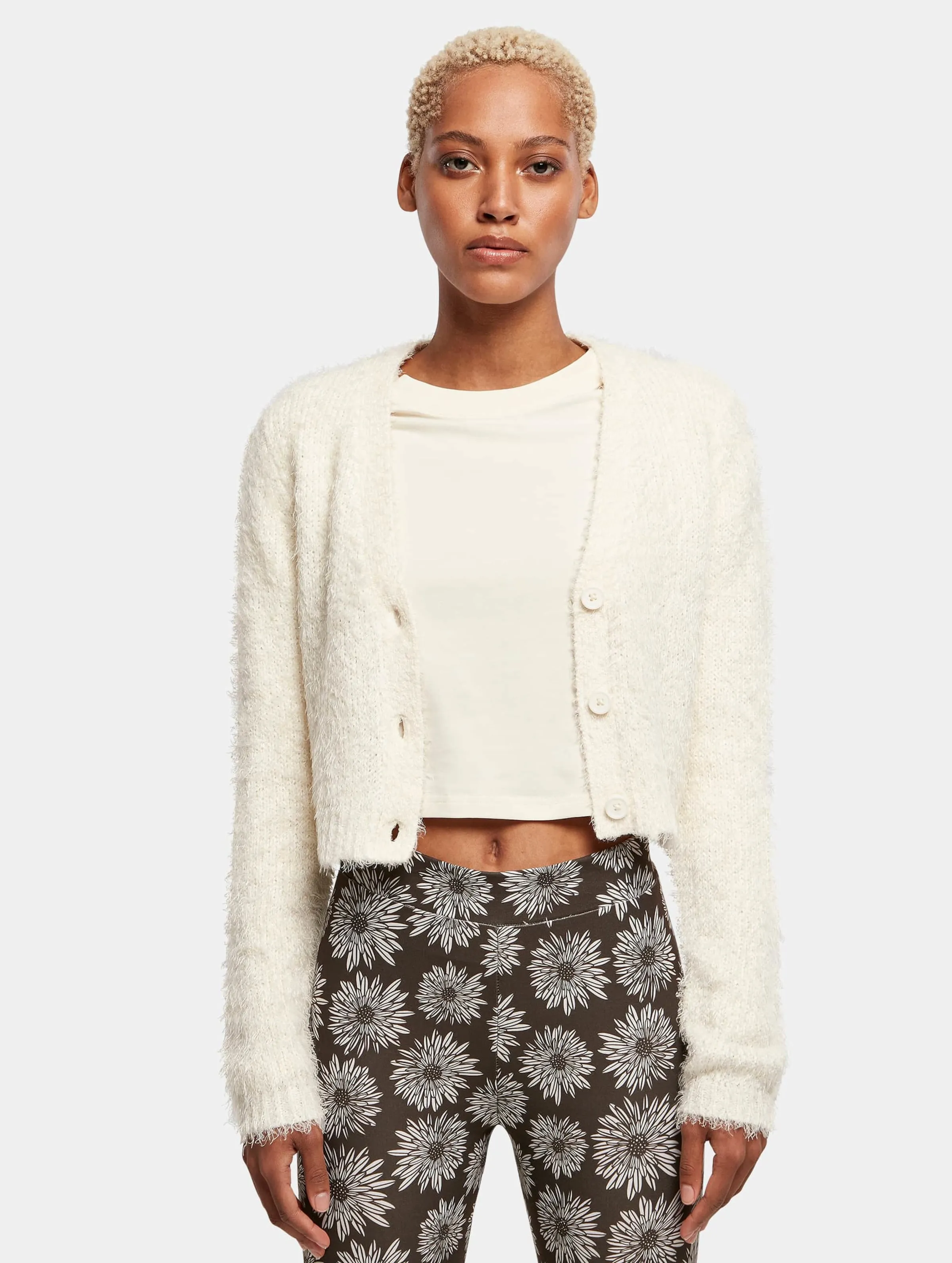 Urban Classics Ladies Cropped Feather