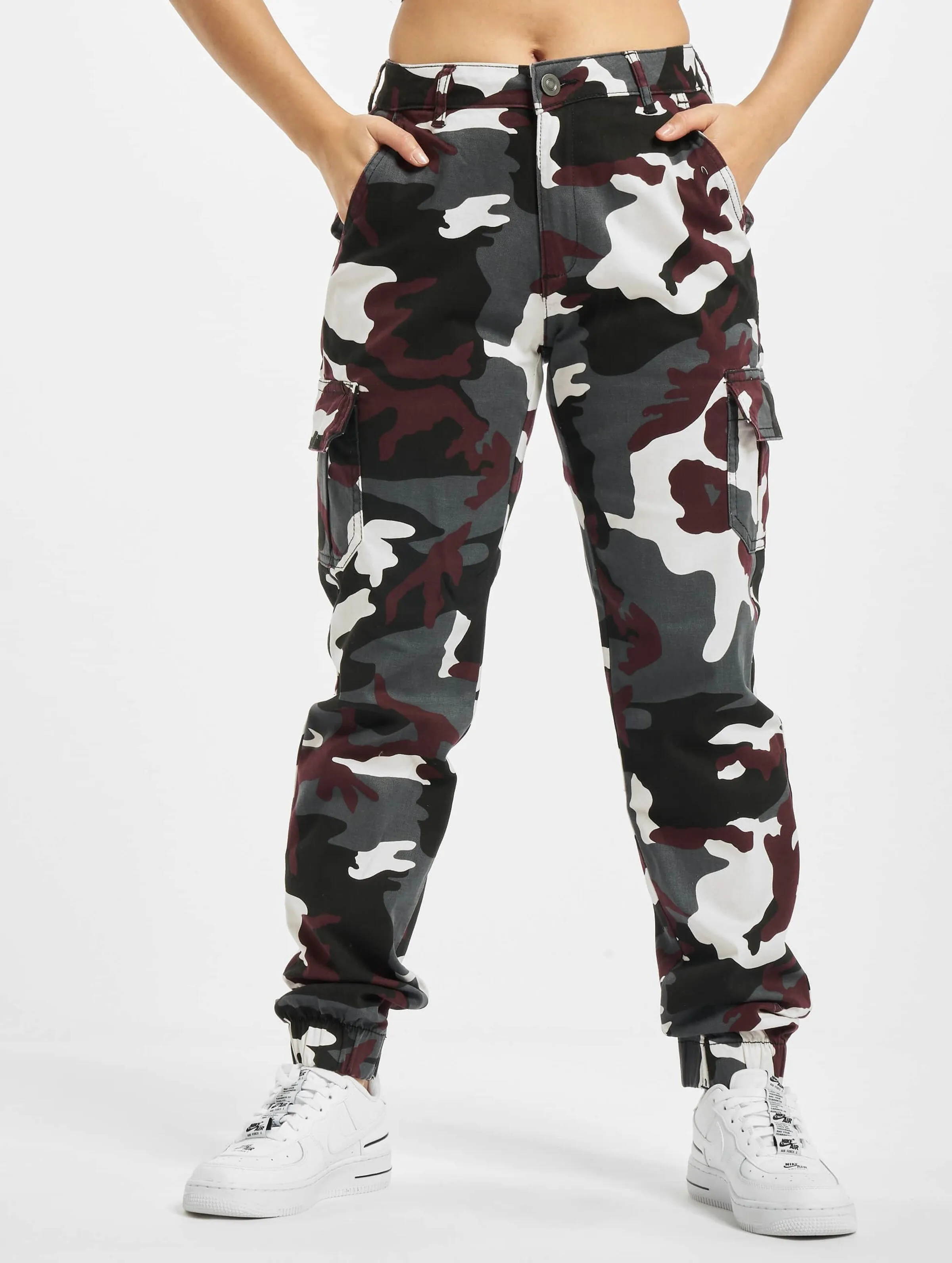 Urban Classics Ladies High Waist Camo